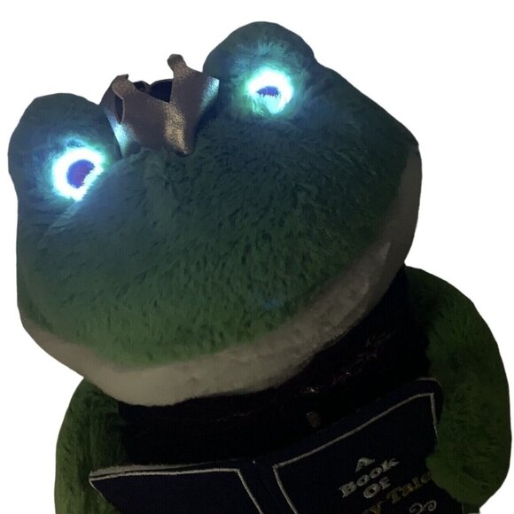 Cuddle Barn Prince Hadley Storytelling Frog Recites 5 Classic Fairy-Tales - Picture 9 of 13